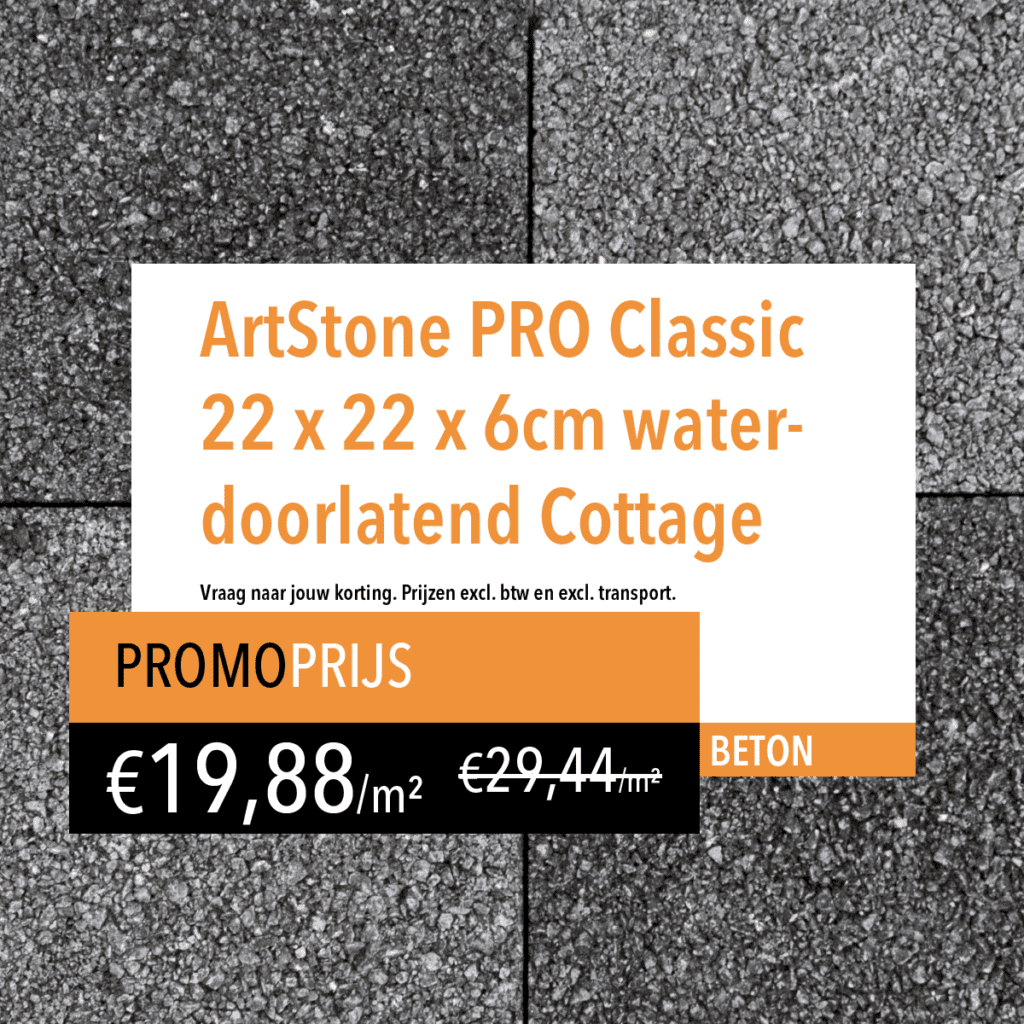 artstone pro classic waterdoorlatend cottage promo